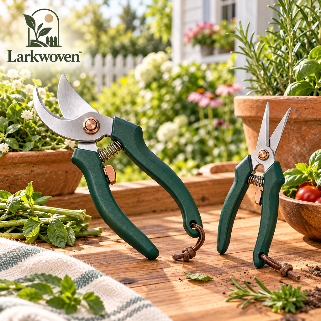 Bypass Pruner & Harvest Snips Set