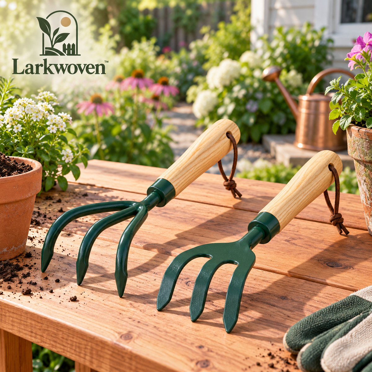 Stainless Steel Trowel & Transplanting Spade Set