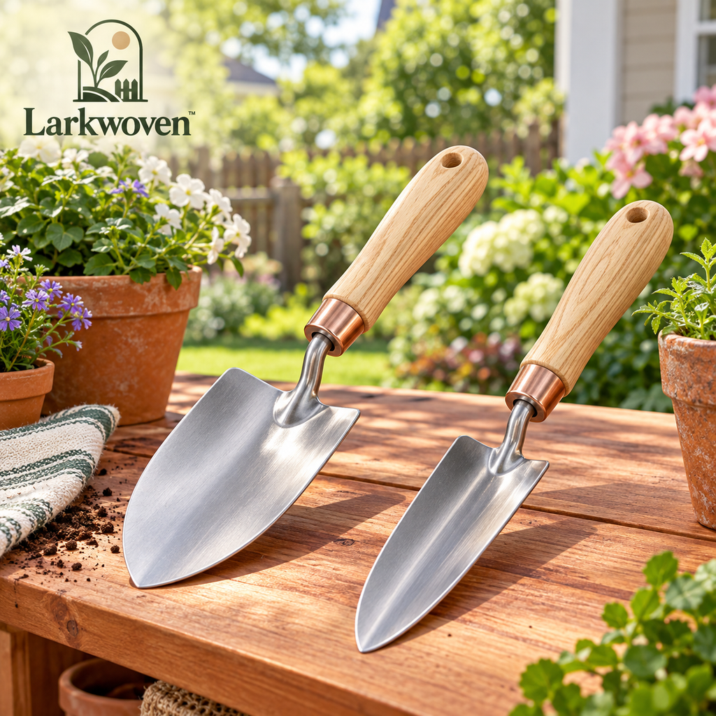 Hand Cultivator & Three-Tine Rake Set