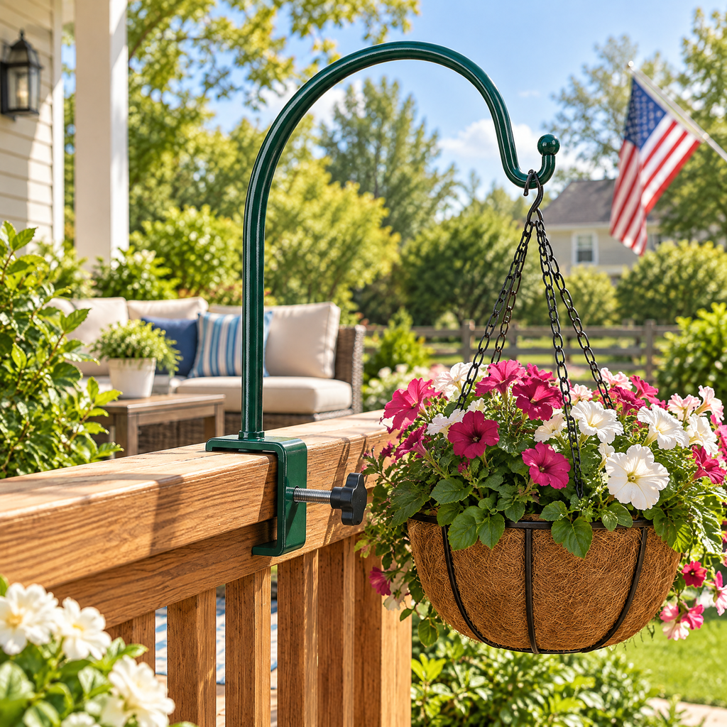 Deck Rail Bird Feeder Hanger