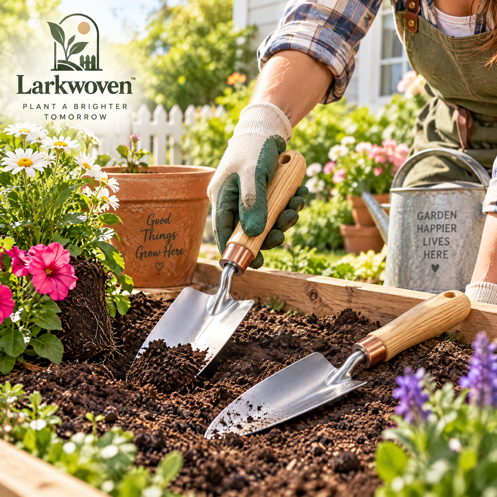 Hand Cultivator & Three-Tine Rake Set