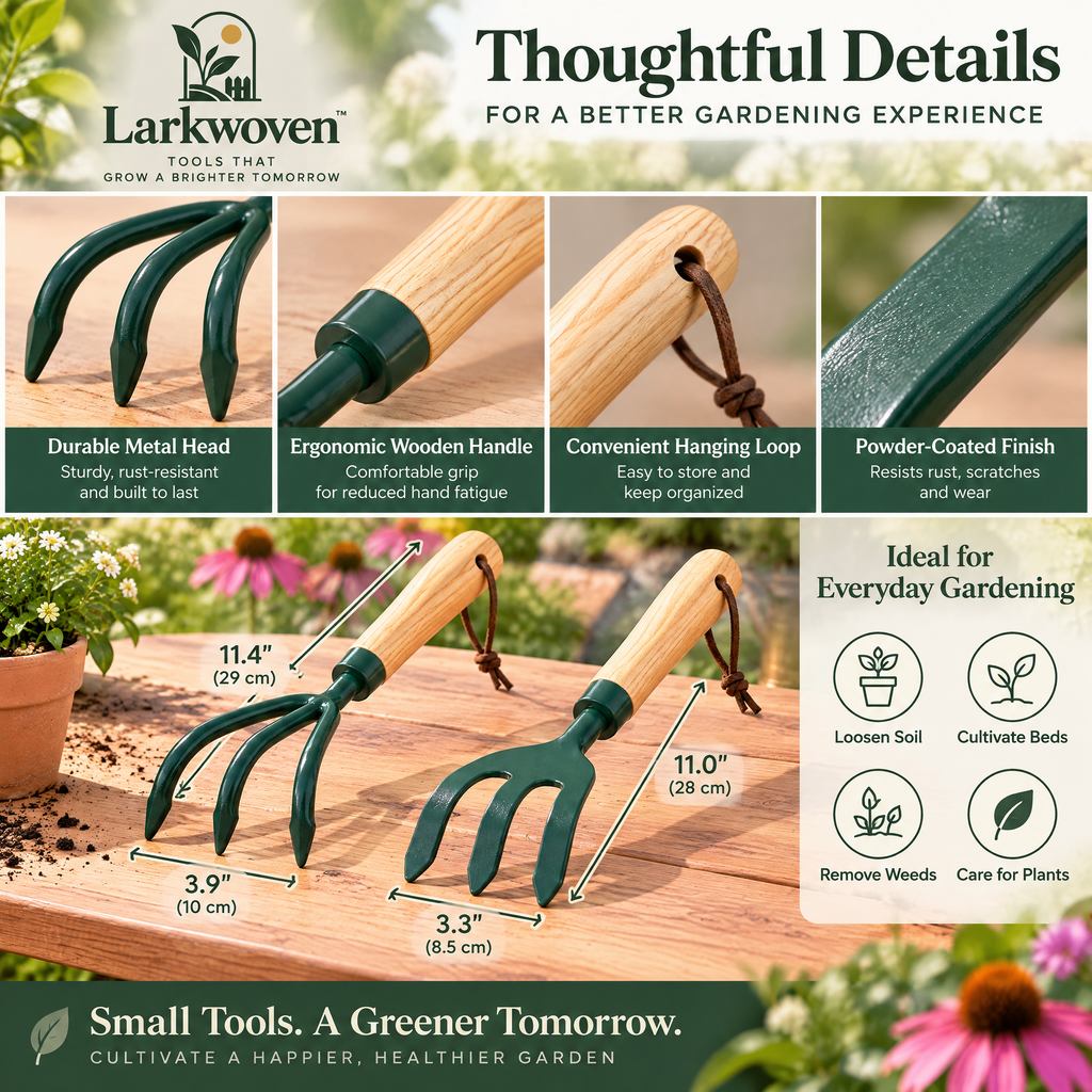 Stainless Steel Trowel & Transplanting Spade Set