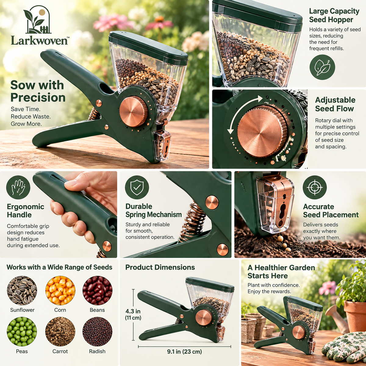 Precision Seed Sower Set