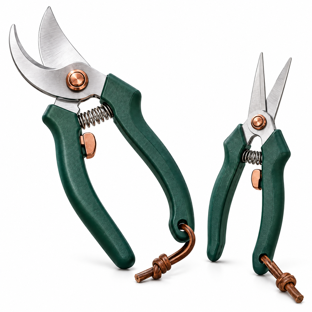 Bypass Pruner & Harvest Snips Set