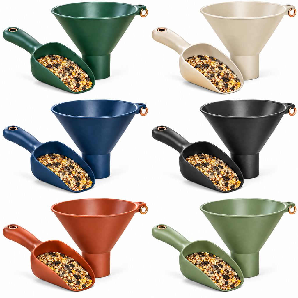 Birdseed Scoop & Wide-Mouth Funnel Set